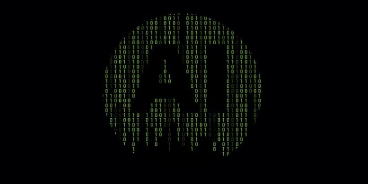 The letters AI against a circular background of ones and zeros