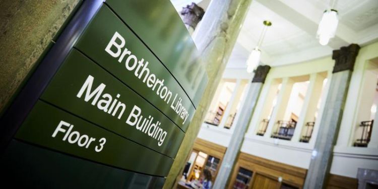 Building works in the Brotherton