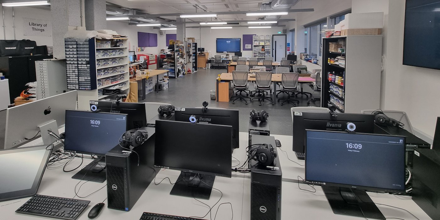 Image of the Library Makerspace.