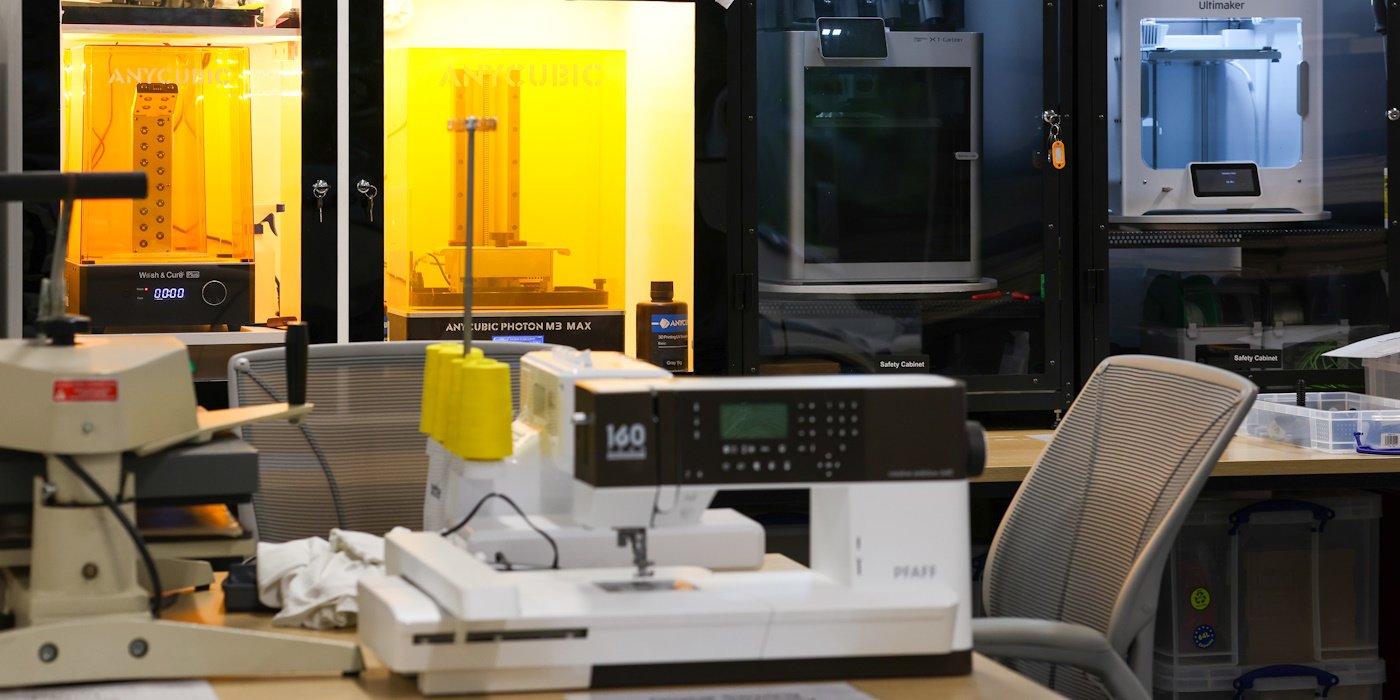 Image of Makerspace equipment.
