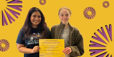 Two writing mentors receive award