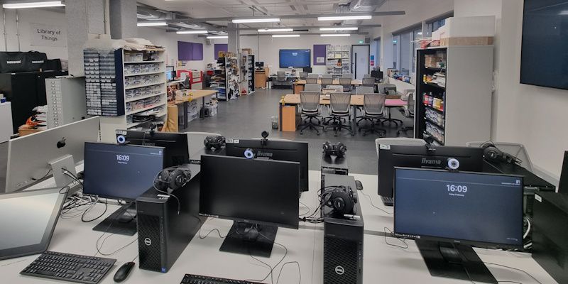 Image of the Library Makerspace.